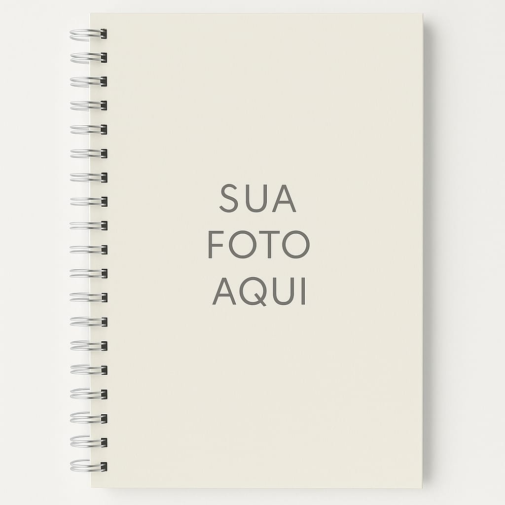 Caderno Personalizável — Foto na Capa
